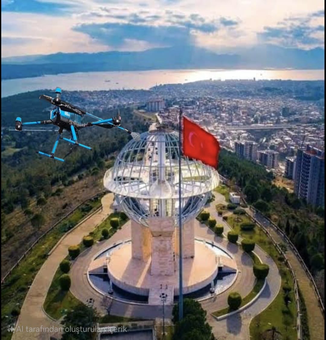İzmir Drone İle Heykel Anıt Temizliği - 391